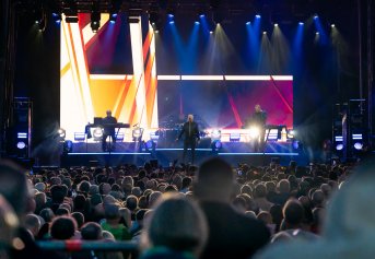 OMD light up historic night in Rochdale with synth-pop classics