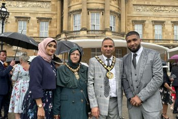 A party at the palace for Rochdale’s latest King’s Award winner