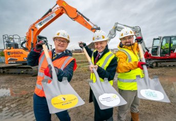 Work starts on major housing development following government cash injection