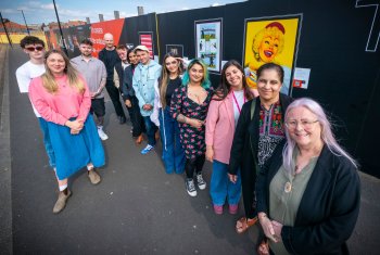 People power: outdoor art gallery unveiled