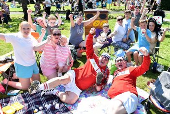 Picnics in the park: Thousands flock to ‘Feel Good’ at family events