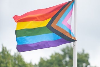 Rochdale Pride parade raises progress flags