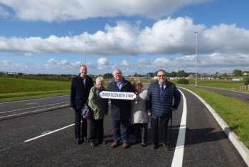 Extension of new Queen Elizabeth II Way begins