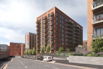 Town centre apartments snapped up by operator as scheme nears completion