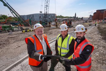 At the double! Ex service personnel bag jobs on Rochdale Riverside scheme