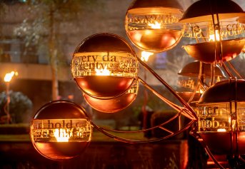 Fire festival sparks Rochdale’s Christmas countdown