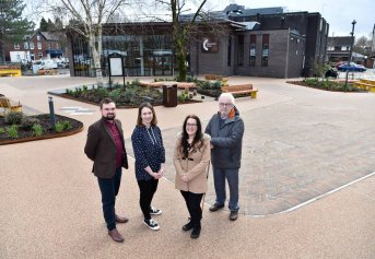 Major revamp of Heywood public square completes