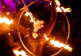 Fire festival returns to light up Rochdale with more displays, ice rink and Christmas market