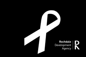 Rochdale supports the white ribbon campaign