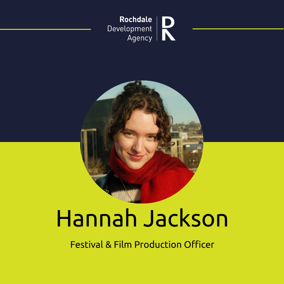 Image: Hannah Jackson, Festival and Film Production Officer