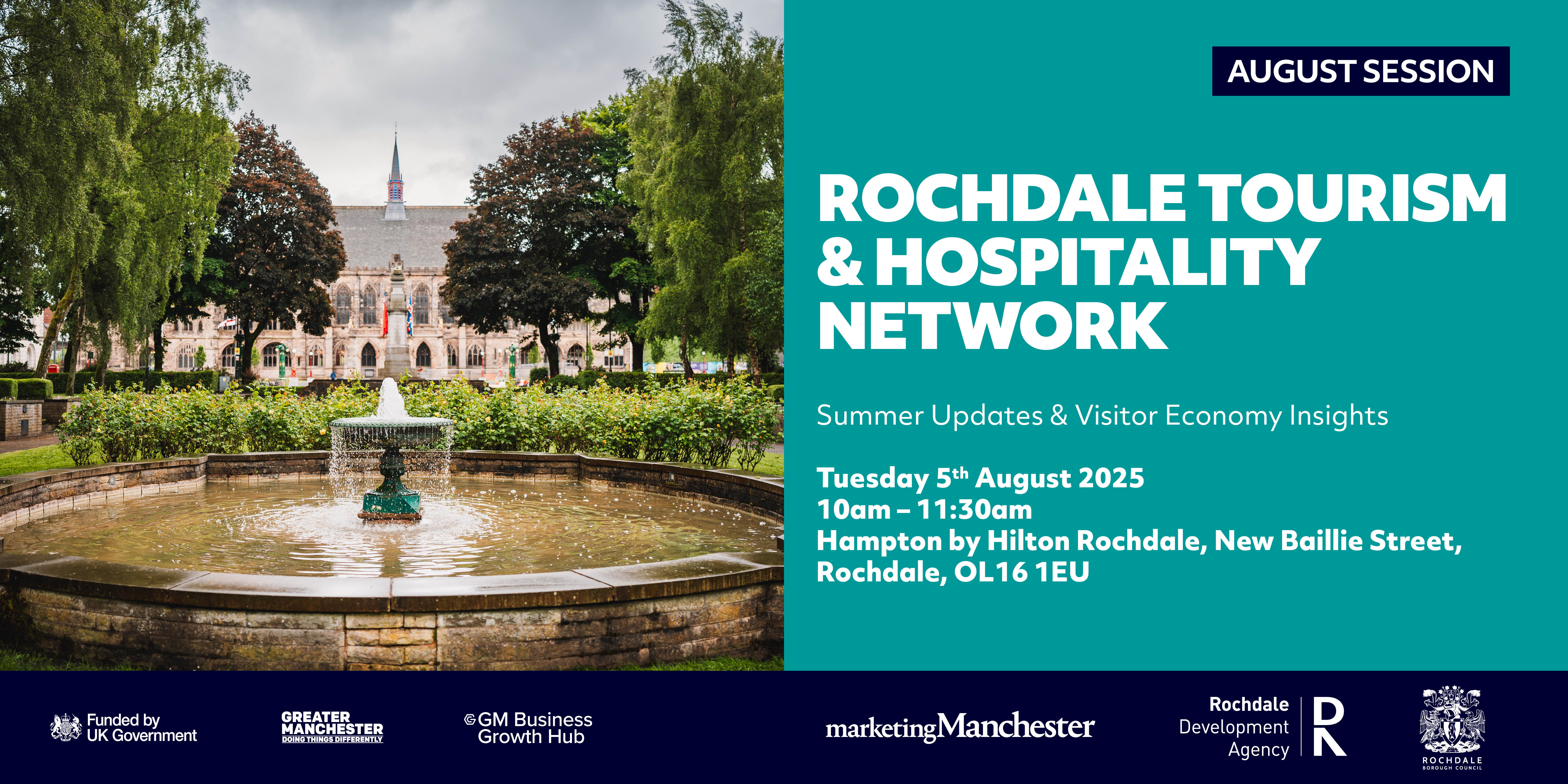 Image: Rochdale Tourism & Hospitality Network - Summer Updates & Visitor Economy Insights