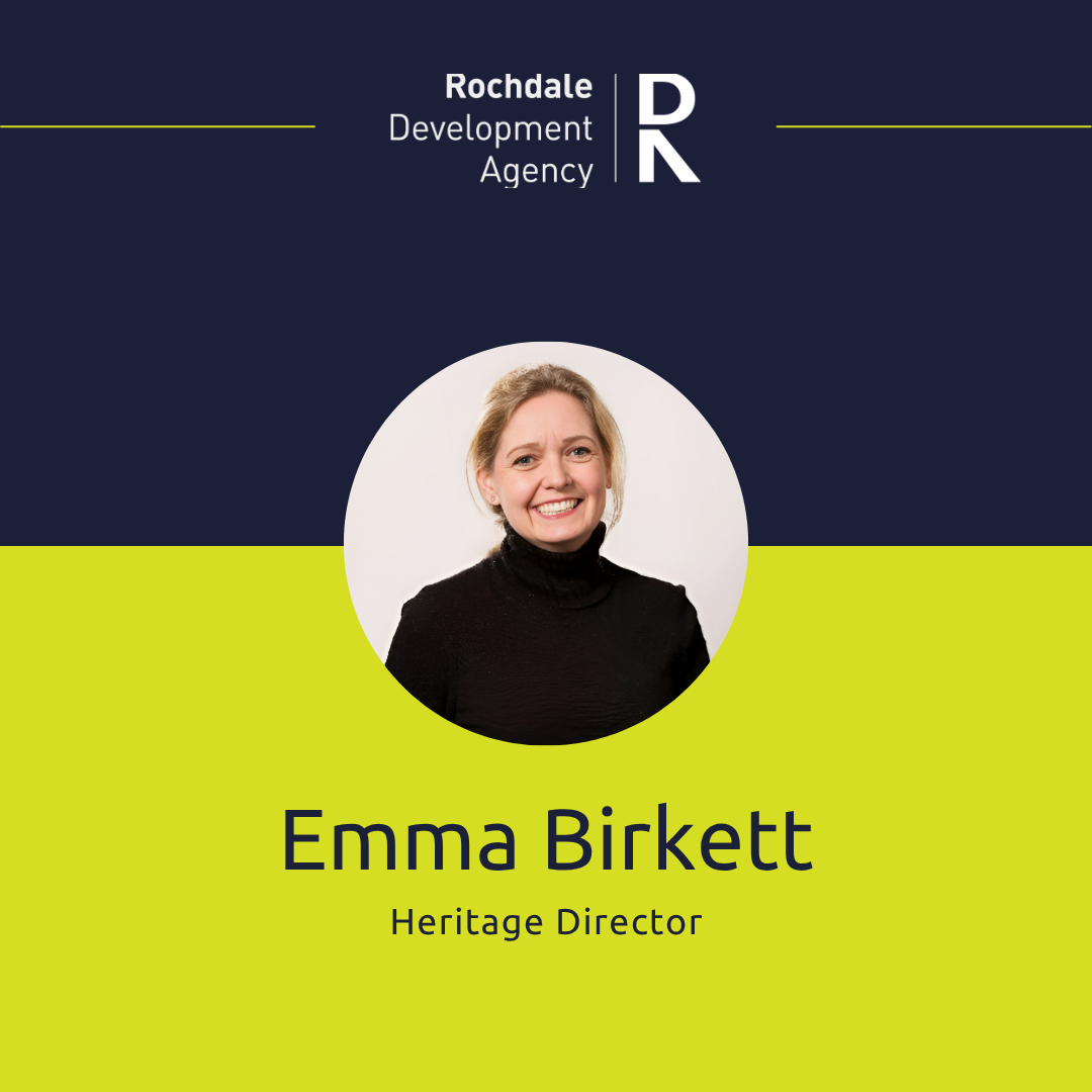 Image: Emma Birkett, Heritage Director