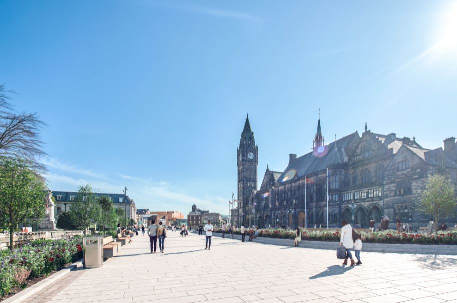 Image: Changes to town hall parking as restoration moves closer