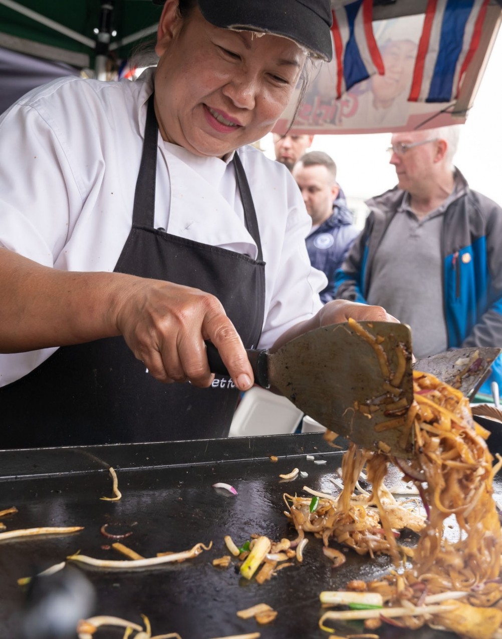 Image: Food glorious food as Street Eat returns to Rochdale Town Hall Square