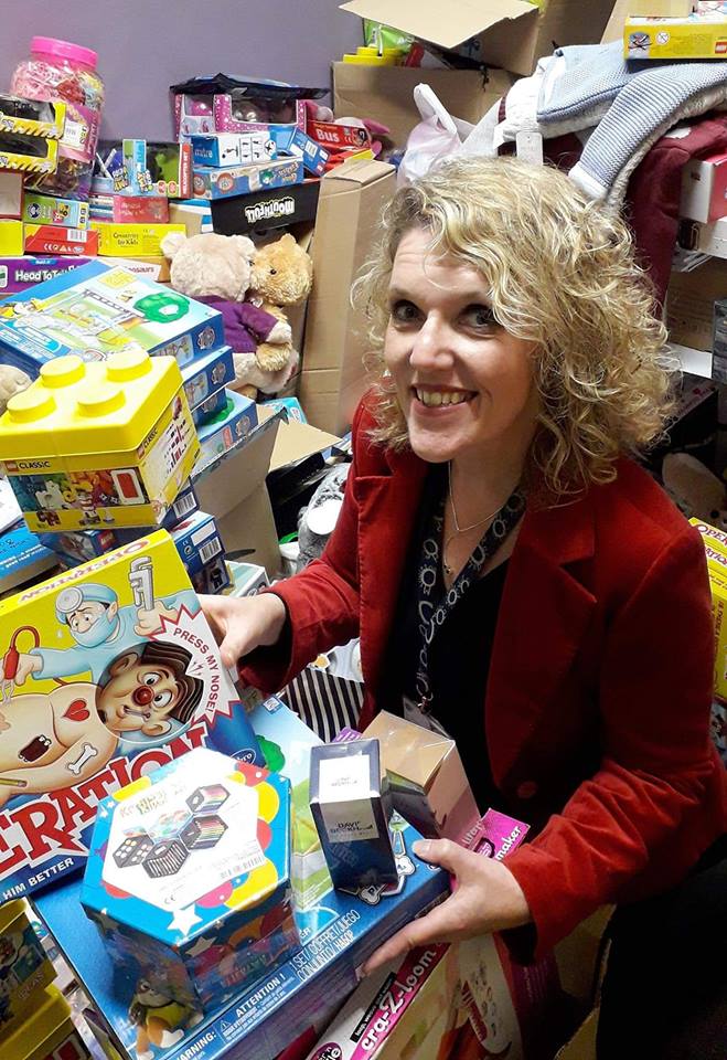 Image: Royal recognition is perfect present for toy appeal organiser
