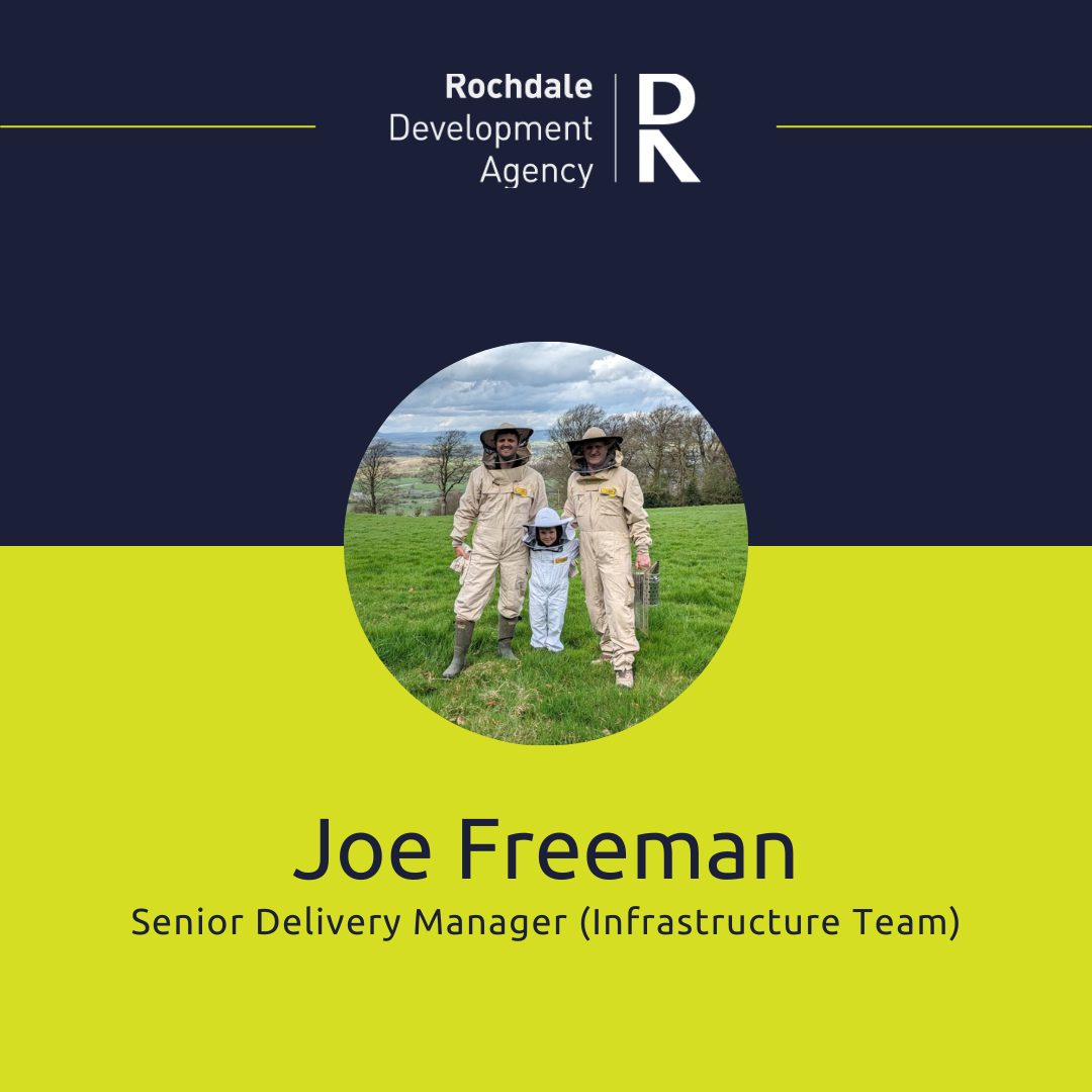 Image: Joe Freeman, Senior Delivery Manager (Infrastructure Team)