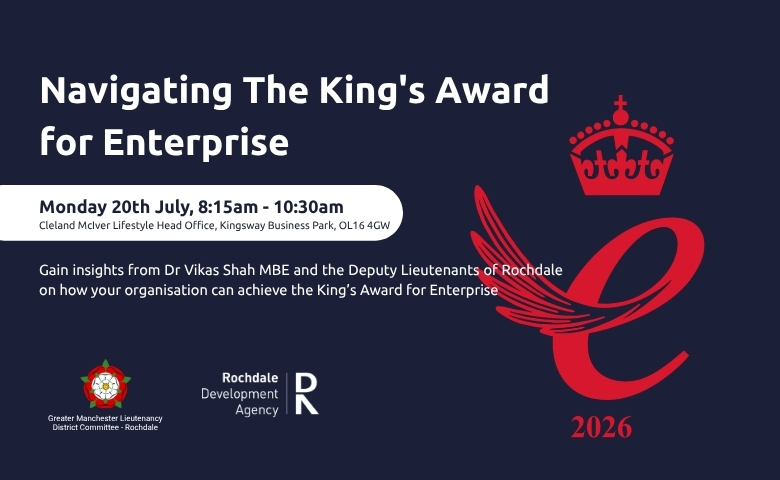 Image: Navigating the Kings Award for Enterprise: A Rochdale success story