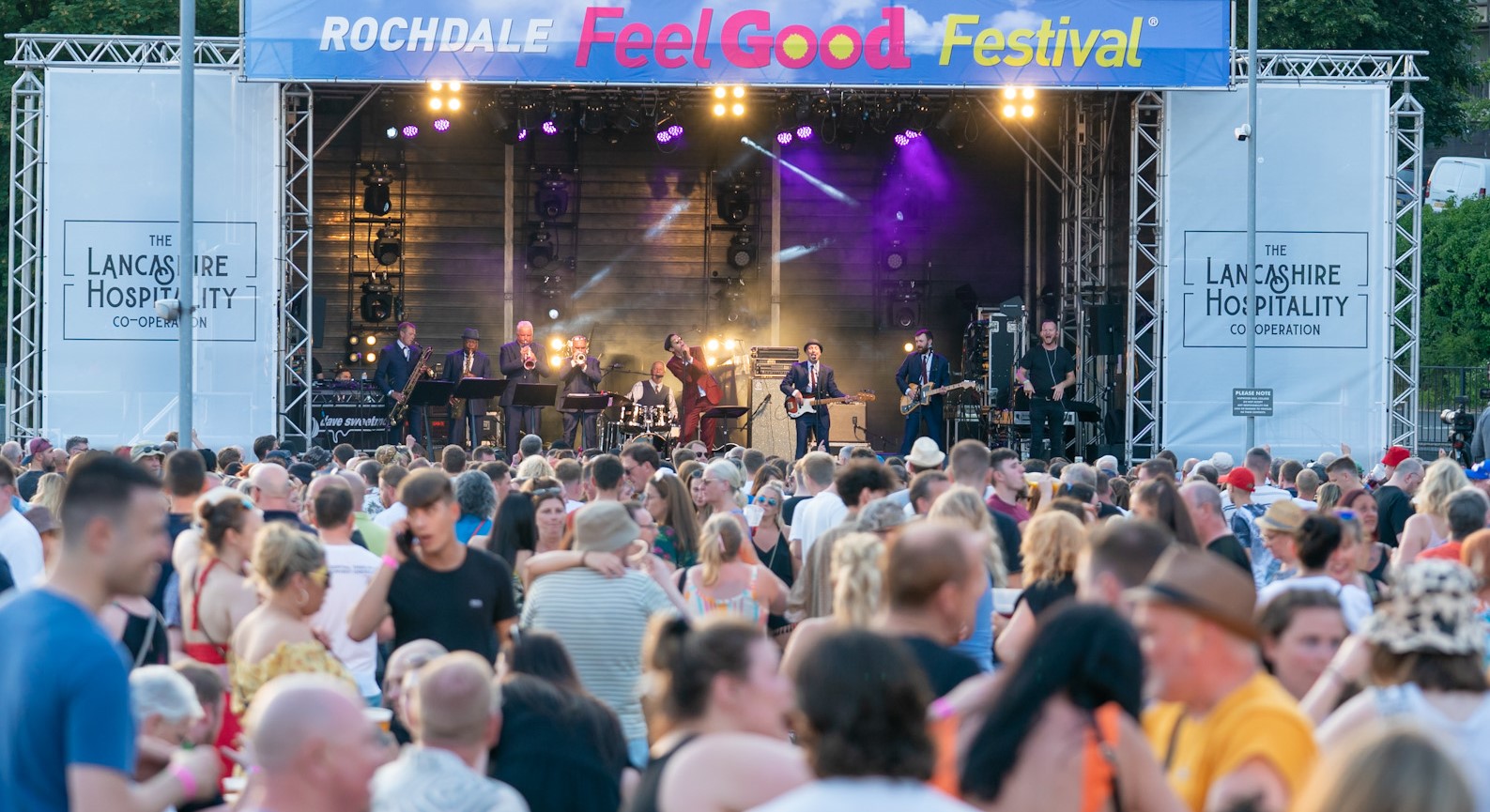 Image: Let battle commence: Chance for local act to play main stage at Rochdale Feel Good Festival