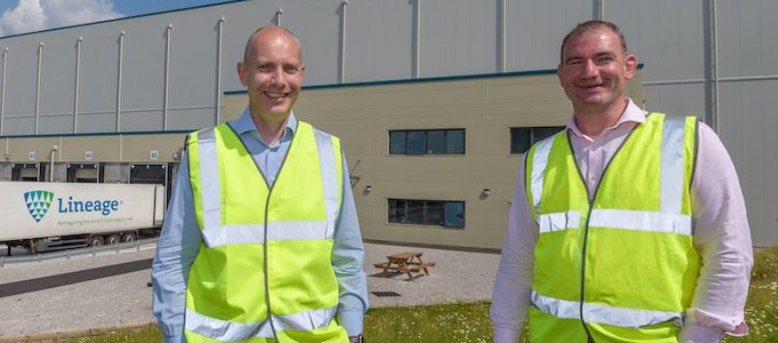 Image: Russell WBHO completes Lineage Logistics superhub