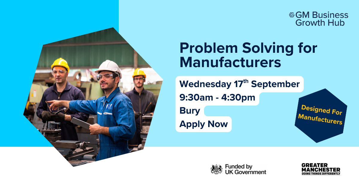 Image: Problem Solving for Manufacturers - September