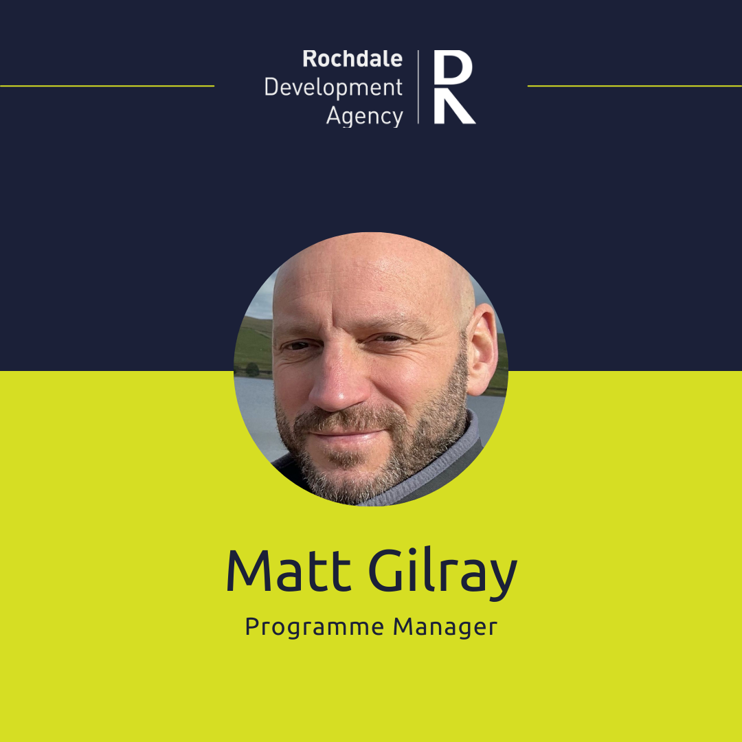 Image: Matt Gilray, Programme Manager