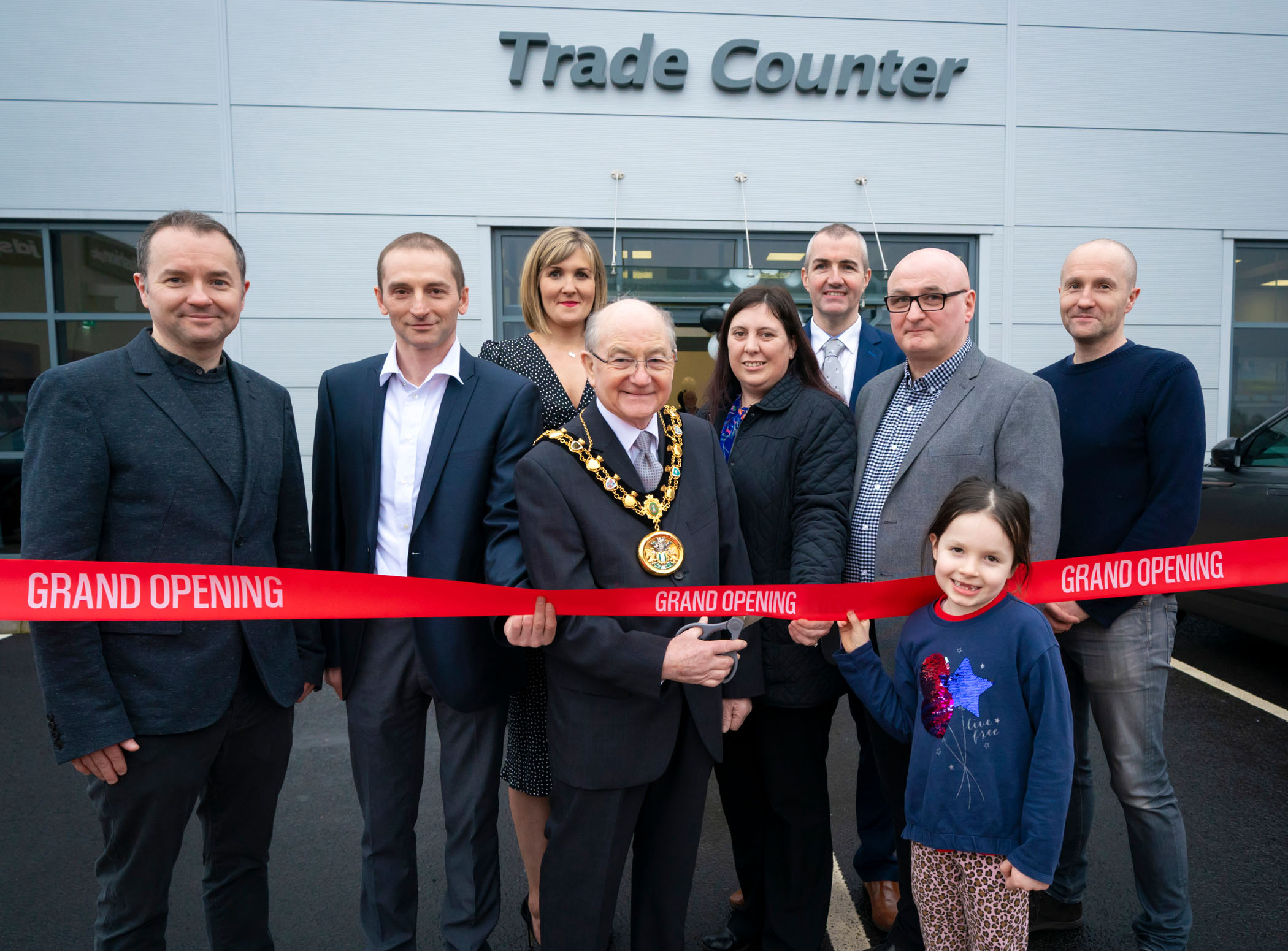 Image: Trade Mouldings officially opens its new 75,000 sq ft distribution centre on six acre site