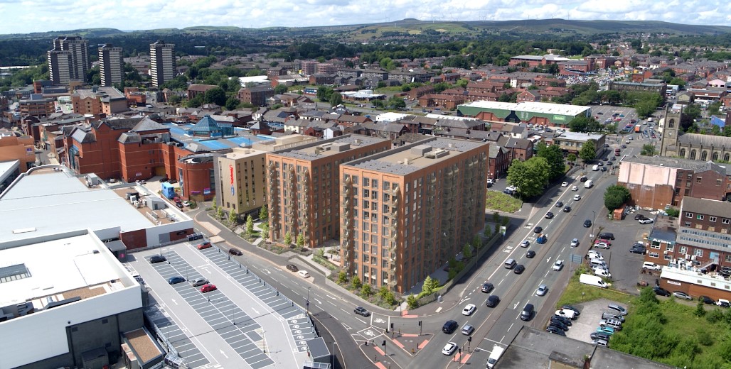Image: Town centre apartments snapped up by operator as scheme nears completion