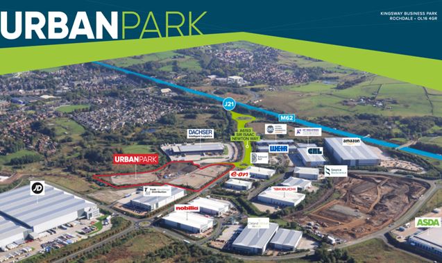 Image: Work starts on multi-million pound logistics units