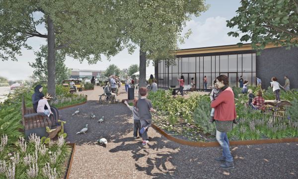 Image: Major revamp of Heywood public square under way